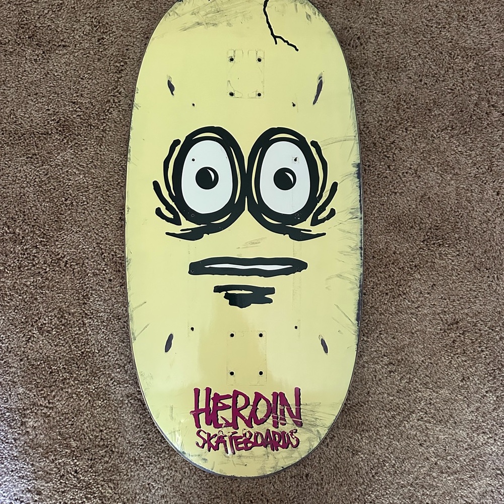 Heroin Skateboards Eggzilla 2 Deck